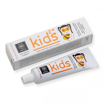 Kids Παιδική Οδοντόκρεμα 2+ με ρόδι & πρόπολη 50ml Οδοντοκρεμες